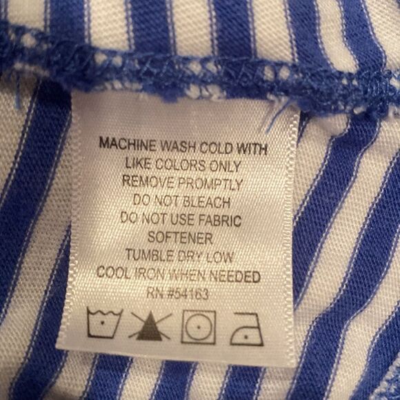 Calvin Kline CK Stripe Swimsuit Coverup Size XL - Picture 10 of 10